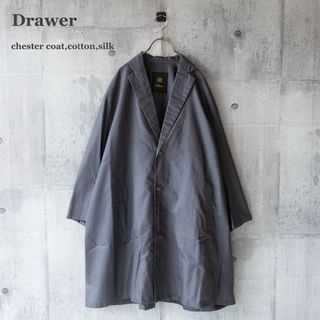 Drawer - 6 roku love様 yori オーバーサイズ チェスターコートの通販