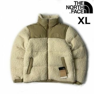 ノースフェイス(THE NORTH FACE) ダウンジャケット(メンズ)（ベージュ