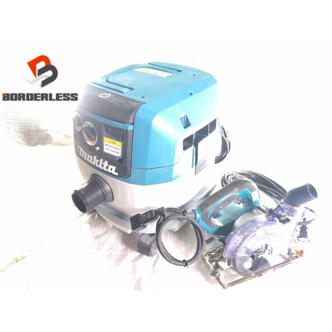 工具☆品 セット品☆makita マキタ 125mm 防じんマルノコ KS5000FX 粉じん専用 集じん機 VC0830 75195