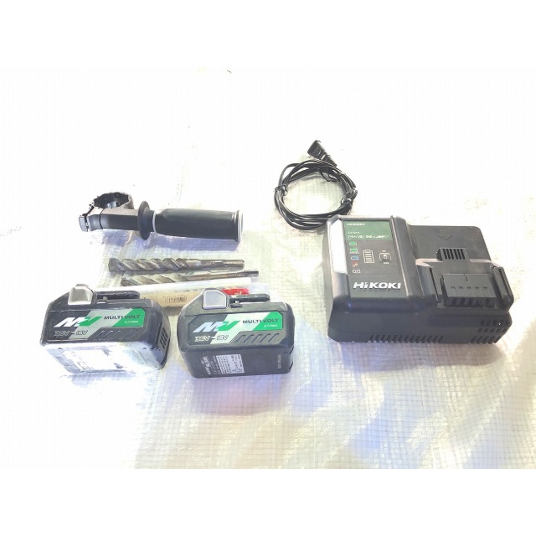 HIKOKi DH36DPAの専用ケース・バッテリー