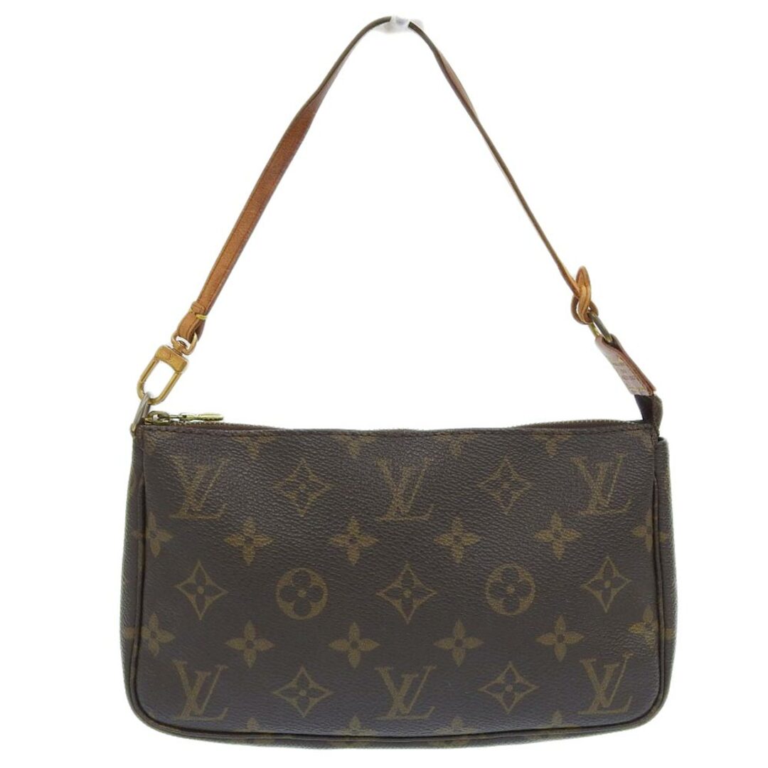 【本物保証】 ルイヴィトン LOUIS VUITTON モノグラム ポシェットアクセソワール ポーチ M51980約125cm奥行