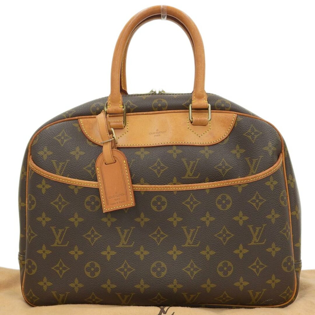 【本物保証】 布袋付 ルイヴィトン LOUIS VUITTON モノグラム ドーヴィル ハンドバッグ M47270