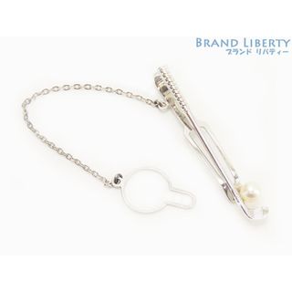 ミキモト(MIKIMOTO)の新品同様ミキモトパールゴルフクラブタイピンネクタイピンタイバーシル(ネクタイピン)