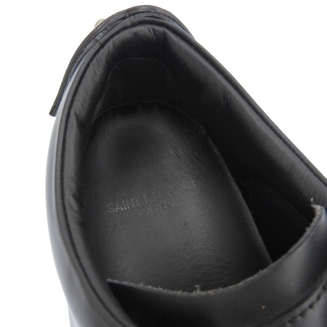 Saint Laurent(サンローラン)の【本物保証】 箱・布袋付 新品同様 サンローラン SAINT LAURENT スニーカー ローカット 靴 リップ 唇 レザー ブラック 40 485275 メンズ メンズの靴/シューズ(スニーカー)の商品写真