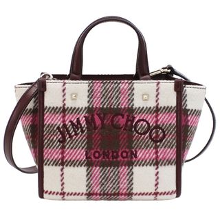 ジミーチュウ(JIMMY CHOO)のJIMMY CHOO ジミーチュウ VARENNE TOTE BAG-S ハンドバッグ マルチカラー レディース(ハンドバッグ)