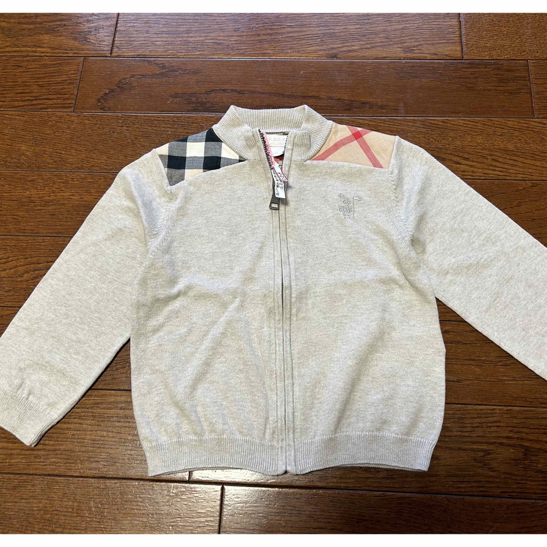 BURBERRY(バーバリー)のバーバリー  カーディガン　キッズ　ベビー キッズ/ベビー/マタニティのキッズ服男の子用(90cm~)(ジャケット/上着)の商品写真