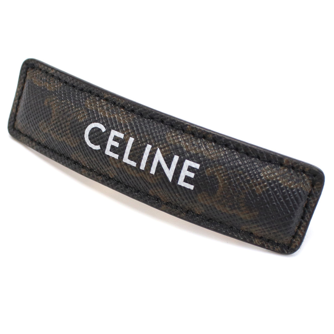 celine(セリーヌ)のCELINE セリーヌ 46Z96 バレッタ GOLD-TAN ブラウン系 レディース レディースのヘアアクセサリー(バレッタ/ヘアクリップ)の商品写真