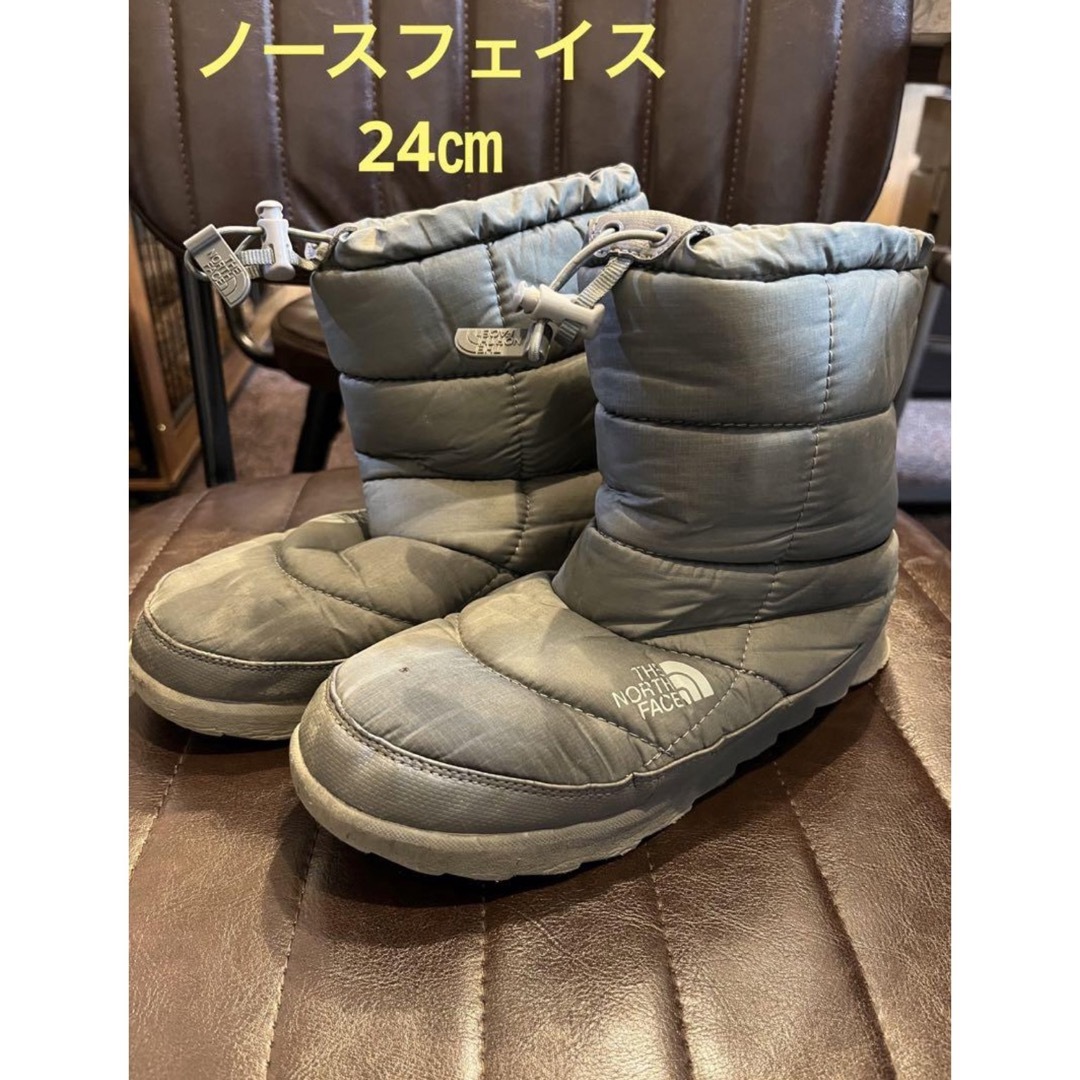 THE NORTH FACE(ザノースフェイス)の【ノースフェイス】ヌプシ　グレー　24㎝ レディースの靴/シューズ(ブーツ)の商品写真