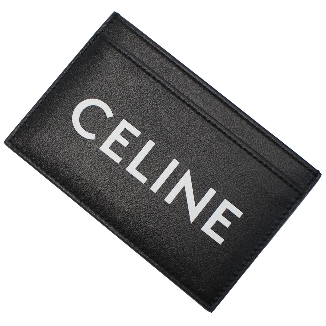 celine(セリーヌ)のCELINE セリーヌ 10B70 カードケース BLACK ブラック メンズ メンズのファッション小物(名刺入れ/定期入れ)の商品写真