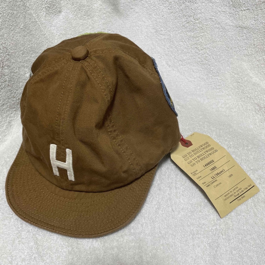 GO TO HOLLYWOOD(ゴートゥーハリウッド)のgo to hollywood H cap LL(56cm) 2個セット 未使用 キッズ/ベビー/マタニティのこども用ファッション小物(帽子)の商品写真