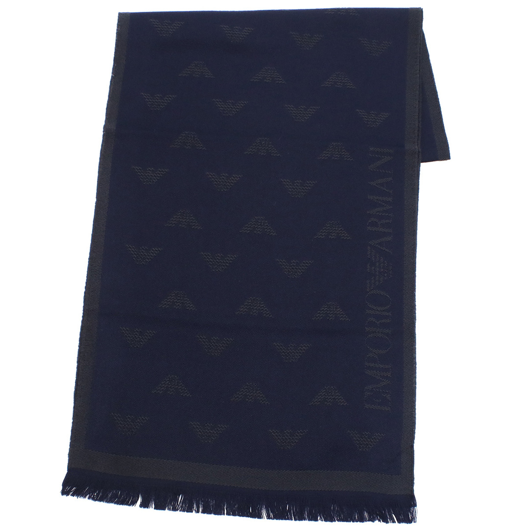 Emporio Armani エンポリオ・アルマーニ 625009 マフラー NIGHT BLUE