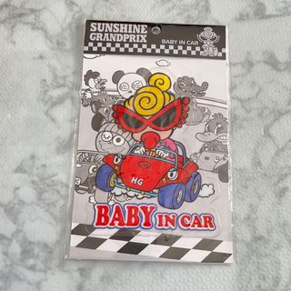 ヒステリックミニ　カーステッカー　baby in car