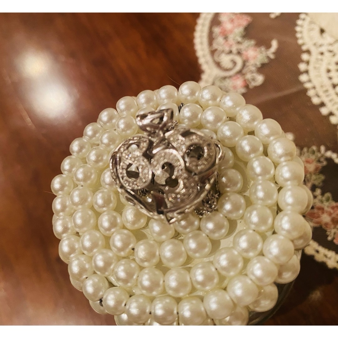 25500円 18WG 立体ハート♡モチーフ ダイヤモンドペンダント 25500円 18WG 立体ハート♡モチーフ ダイヤモンドペンダント