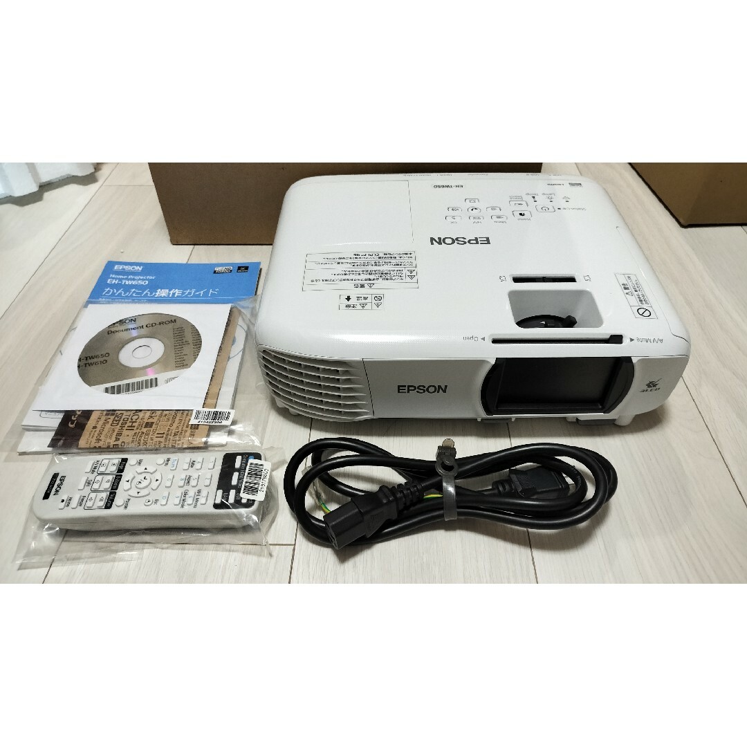 【美品】 EH-TW650 FullHD プロジェクター EPSON 元箱付き | フリマアプリ ラクマ