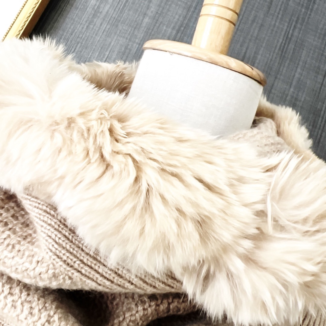 LORO PIANA - 美品 loropiana ロロピアーナ ベビーカシミヤ チンチラ