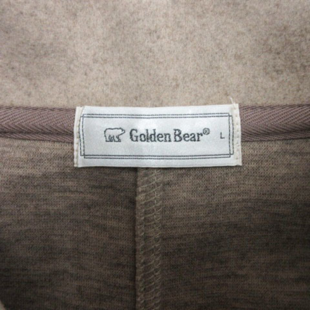 Golden Bear(ゴールデンベア)のゴールデンベア GOLDEN BEAR コート ジップアップ ベージュ L レディースのジャケット/アウター(その他)の商品写真