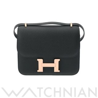 エルメス(Hermes)の未使用 エルメス HERMES レディース ショルダーバッグ ブラック /ローズゴールド金具 ヴォーエプソン(ショルダーバッグ)