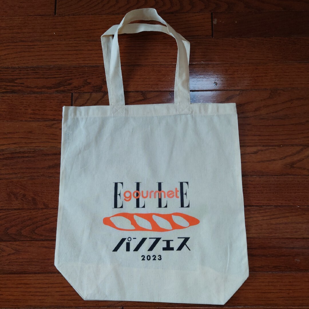 ELLE gourmet パンフェス 2023 エコバッグ 無漂白 レディースのバッグ(エコバッグ)の商品写真