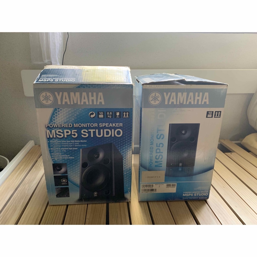 MSP5 YAMAHA STU スピーカー MSP5 STUDIO ペア ヤマハの通販 by MK