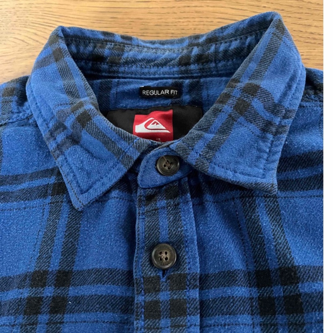 QUIKSILVER(クイックシルバー)のクイックシルバー  メンズチェックシャツ Lsize メンズのトップス(シャツ)の商品写真