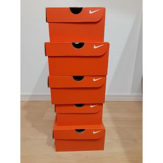 ナイキ(NIKE)のナイキ　空箱　空き箱キッズサイズ　オレンジ　8箱(その他)