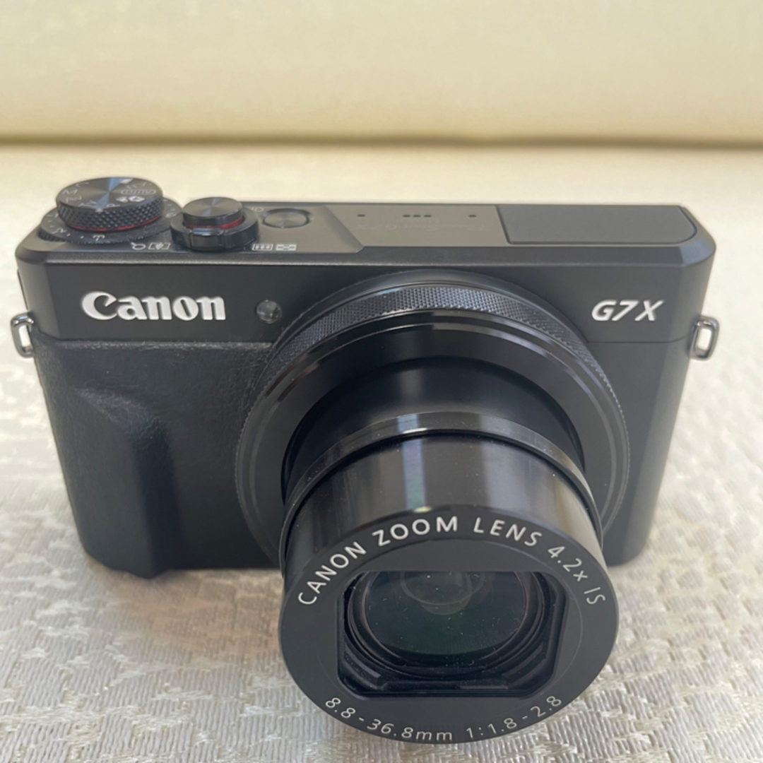 Canon(キヤノン)のCanon Powershot G7X Mark2 スマホ/家電/カメラのカメラ(コンパクトデジタルカメラ)の商品写真