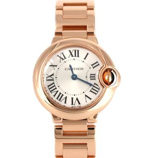 カルティエ(Cartier)のカルティエ バロンブルーSM PG W69002Z2 PG･RG クォーツ(腕時計)