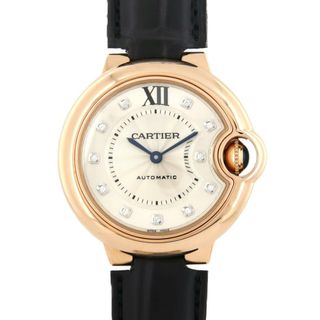 カルティエ(Cartier)のカルティエ バロンブルー PG･11P WE902063 PG･RG 自動巻(腕時計)