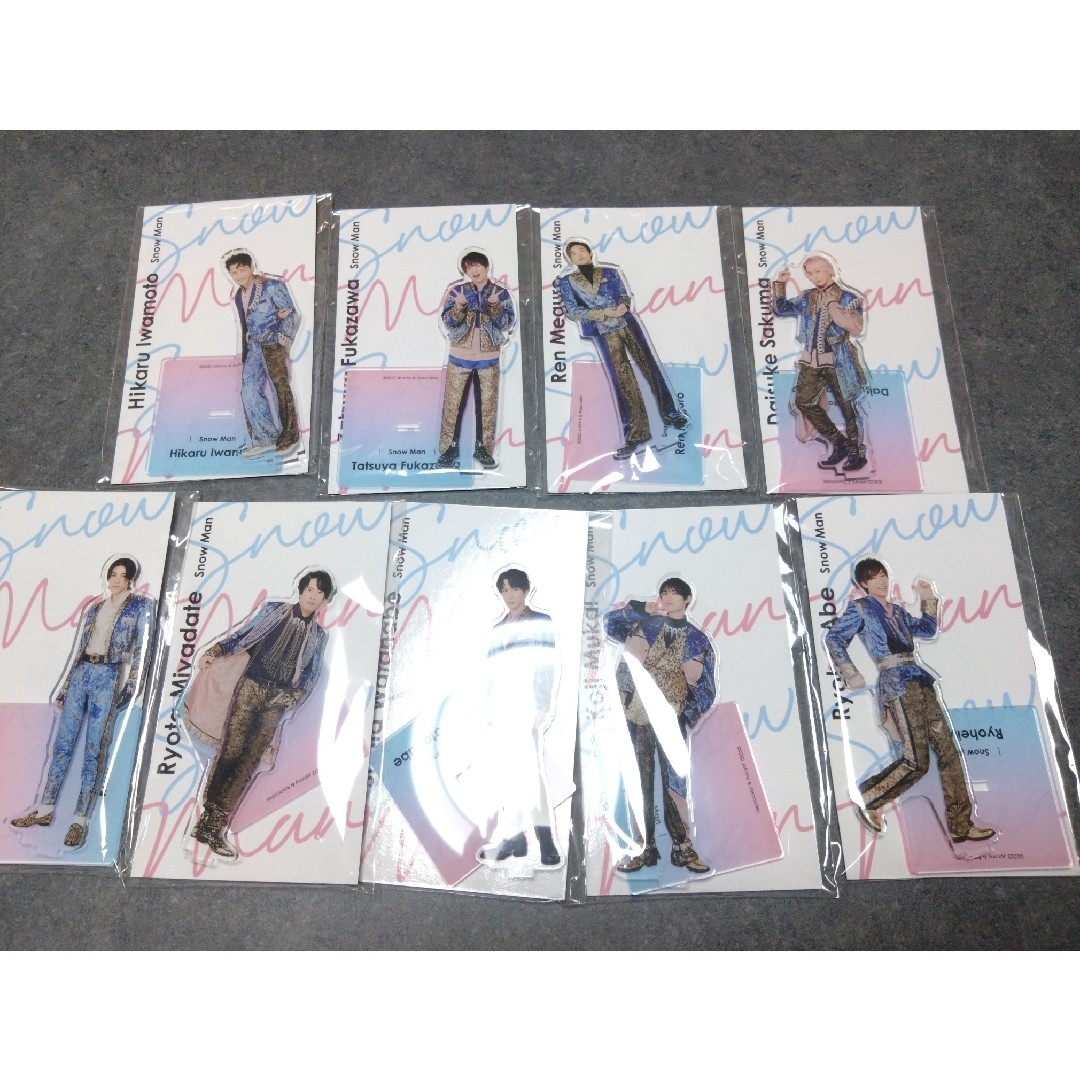 snowman fest アクスタ アクリルスタンド 9人- snowman fest アクスタ アクリルスタンド 9人-