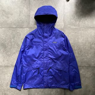 パタゴニア(patagonia)のpatagonia パタゴニア マウンテンパーカー S ブルー(ナイロンジャケット)