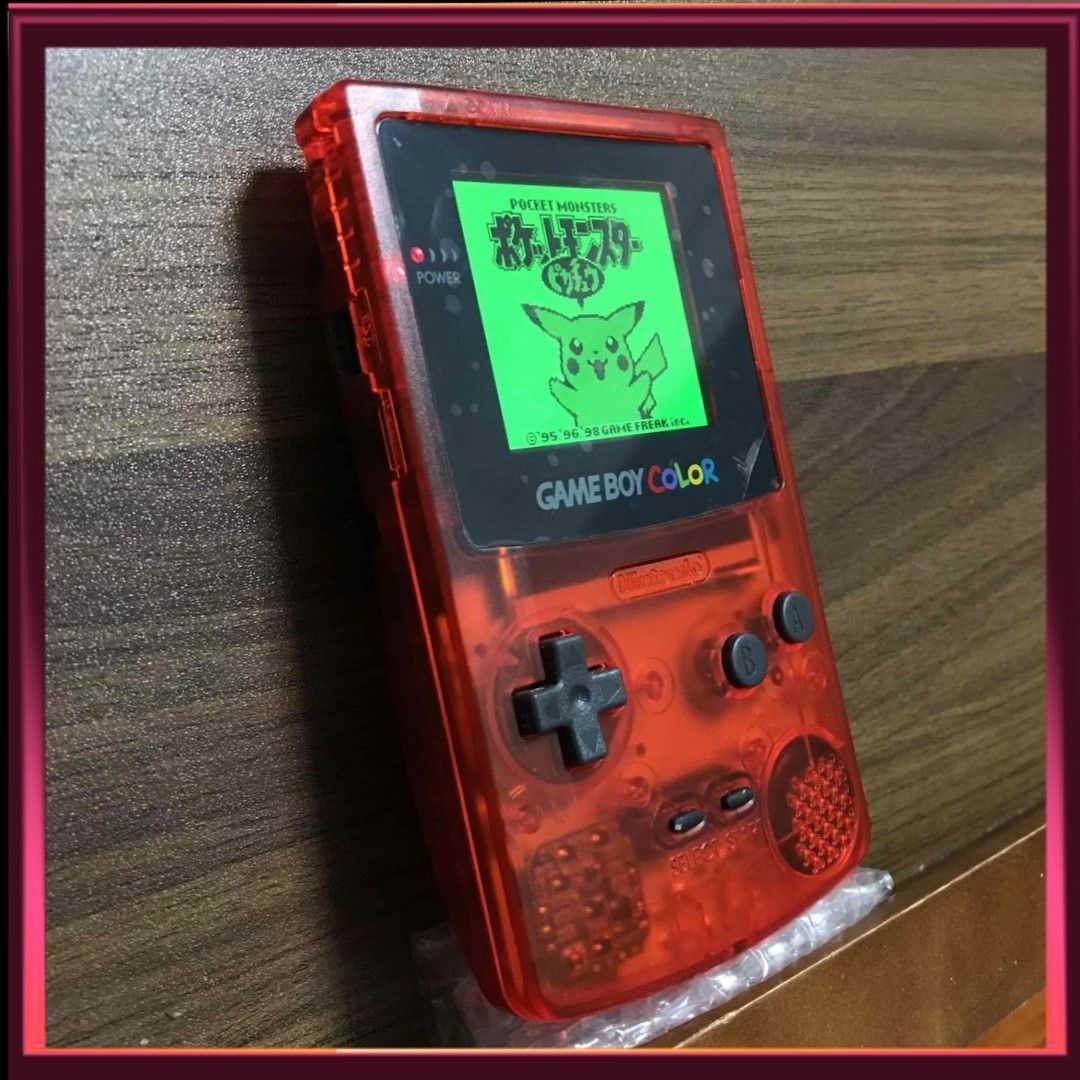 ゲームボーイ - ゲームボーイカラー IPS液晶カスタム 【クリアレッド