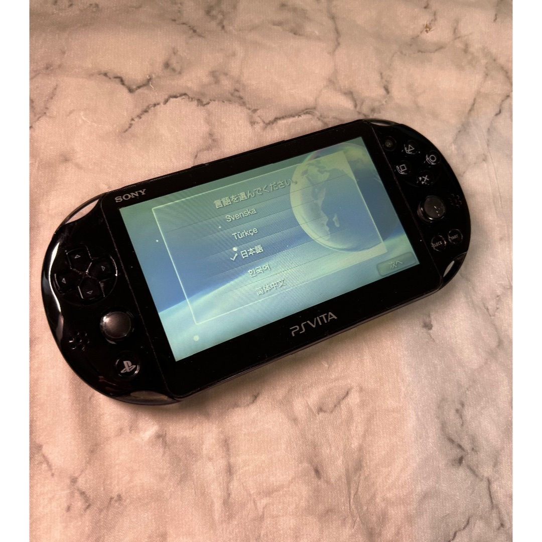 psvita 本体　メモリーカード付き