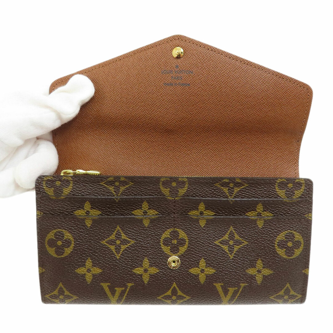 LOUIS VUITTON M60531 ポルトフォイユ・サラ モノグラム ブラウン 長財布（小銭入れあり） モノグラムキャンバス レディース