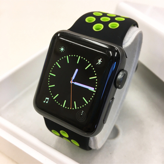 アップルウォッチ(Apple Watch)のApple Watch シリーズ2 38mmサイズ アップルウォッチ グレー(その他)