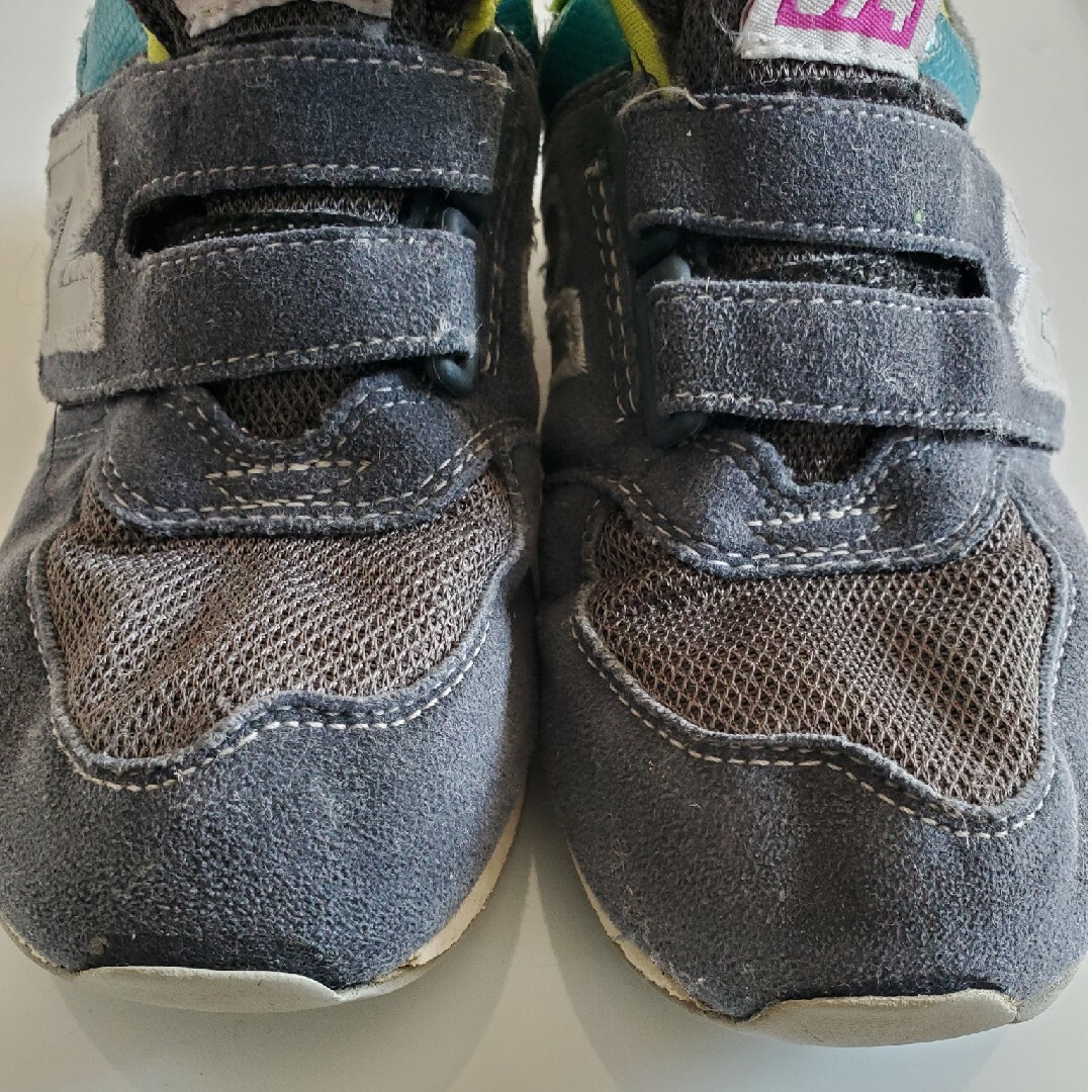 New Balance(ニューバランス)の子供靴　スニーカー(new balance)　18cm キッズ/ベビー/マタニティのキッズ靴/シューズ(15cm~)(スニーカー)の商品写真