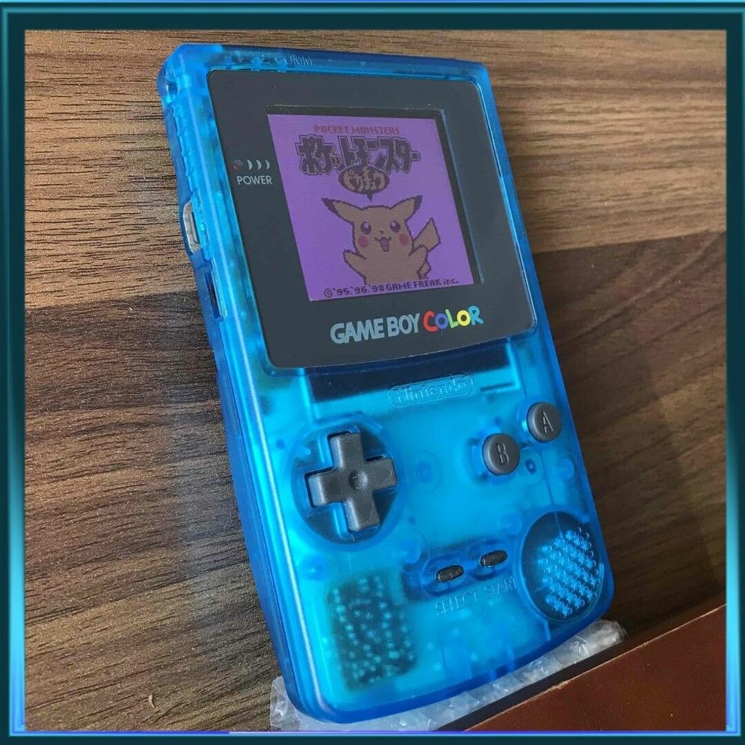 ゲームボーイ - ゲームボーイカラー IPS液晶カスタム 【クリアブルー