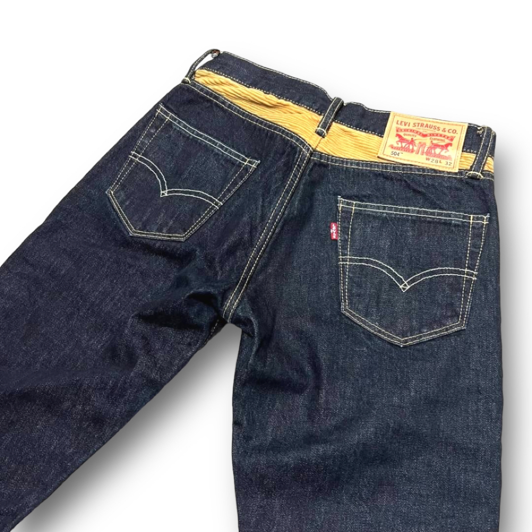 限定 Levi's リーバイス 504 裏地あり 暖パン サイズ2839sの限定Levi