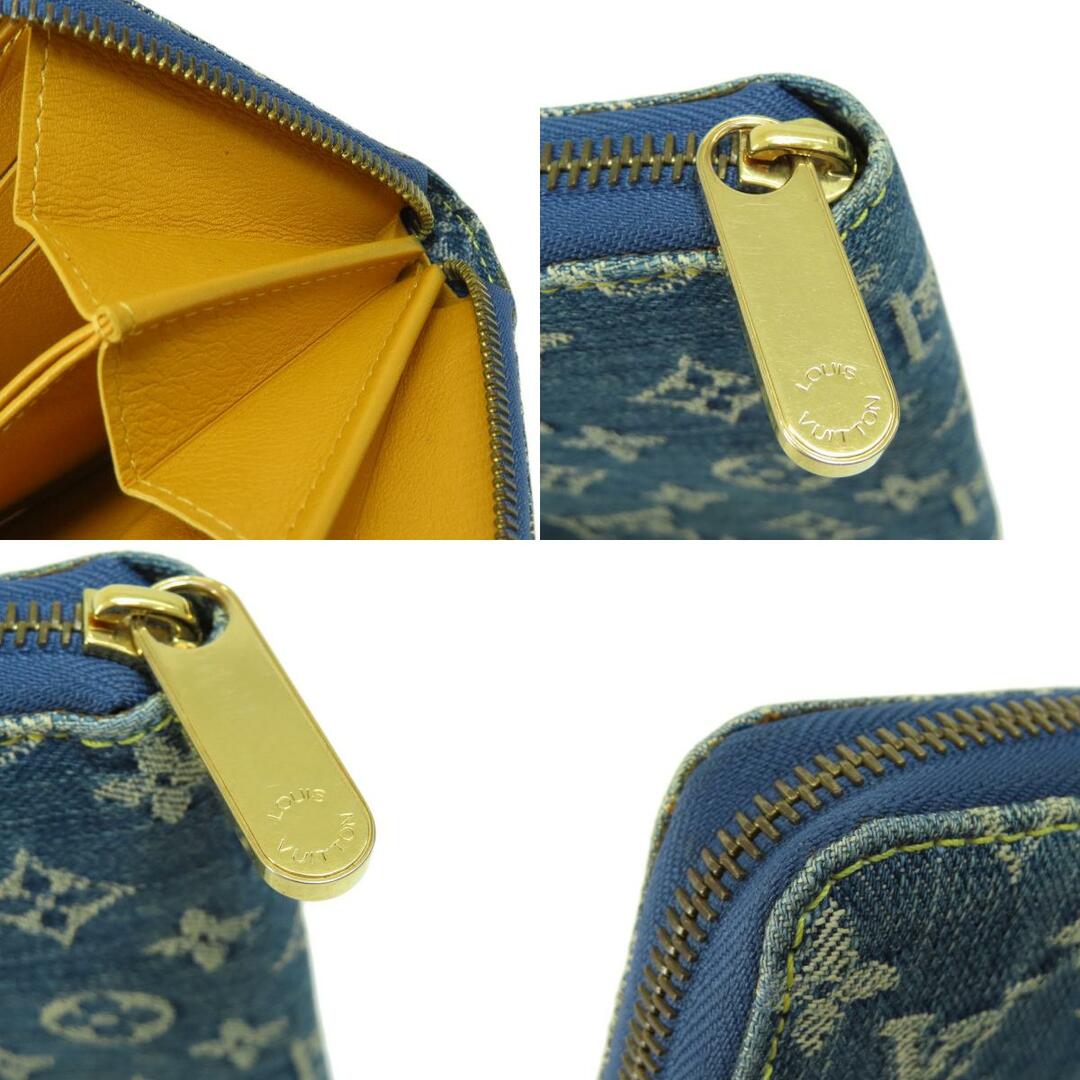 LOUIS VUITTON M95341 ジッピー・ウォレット 旧 長財布（小銭入れあり） モノグラムデニム レディース