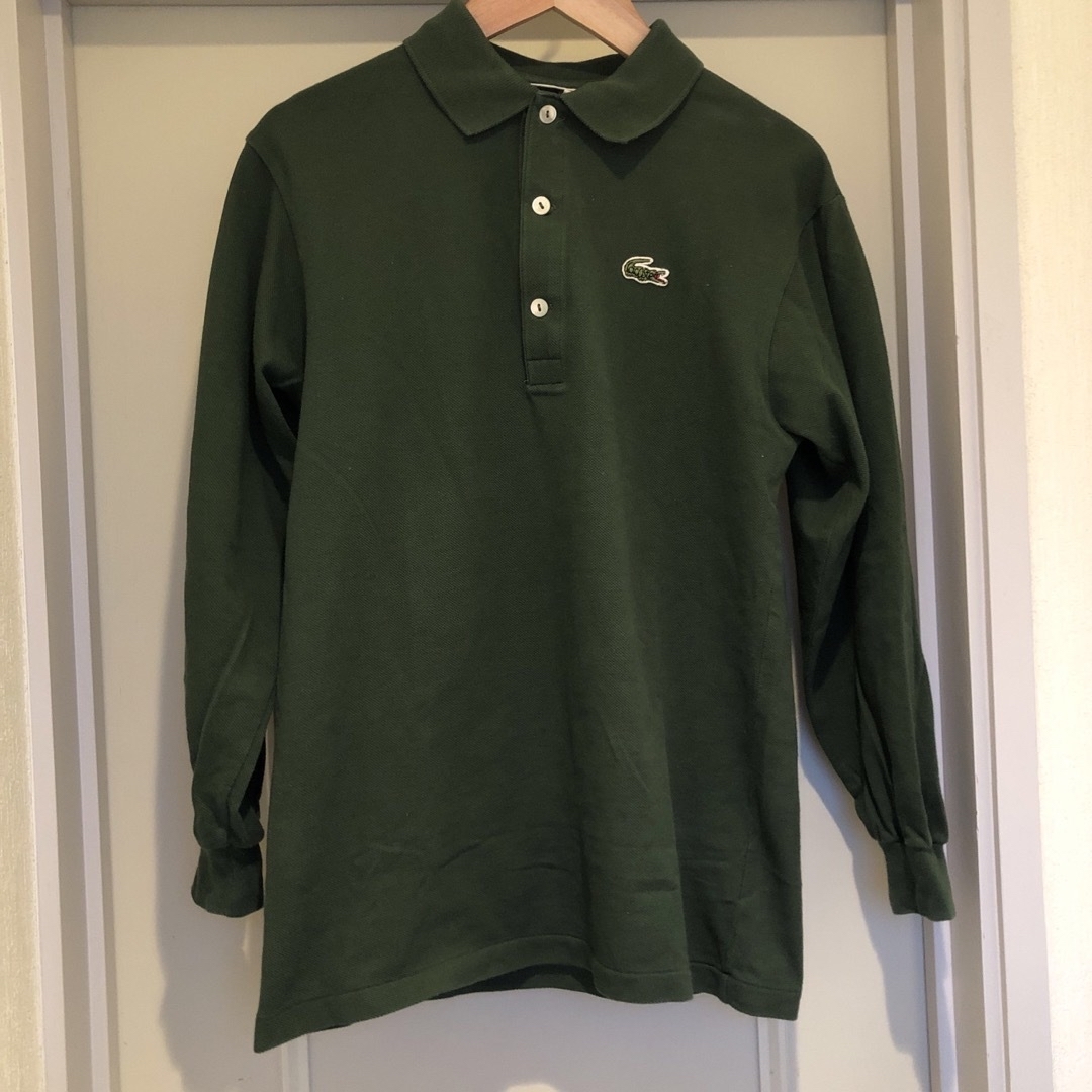 Lochie(ロキエ)のvintage Lacoste green polo レディースのトップス(カットソー(長袖/七分))の商品写真