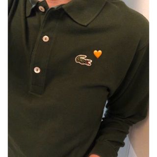 ロキエ(Lochie)のvintage Lacoste green polo(カットソー(長袖/七分))