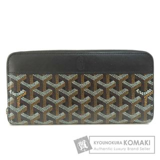 ゴヤール(GOYARD)のGOYARD ヘリボーン マティニョン ジップGM ロングウォレット 長財布（小銭入れあり） PVC レザー ユニセックス(長財布)