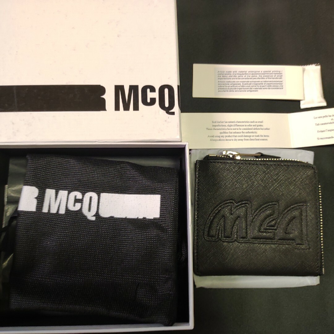 McQ(マックキュー)のアレキサンダーマックイーンMcＱ ジップアラウンド　ウォレット メンズのファッション小物(その他)の商品写真