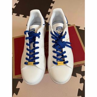 adidas - adidas originals stan smith スタンスミス 白×青の通販 by