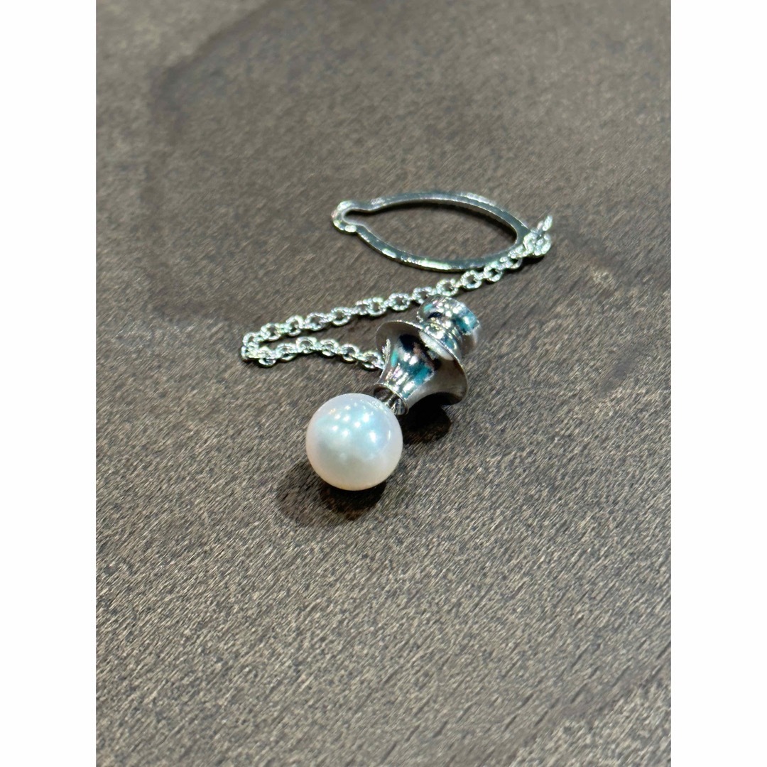 MIKIMOTO パール7.8㎜ピンブローチブローチ/コサージュ