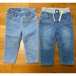 ベビーギャップ(babyGAP)のgapbaby ギャップベビー　デニム　２本セット(パンツ)