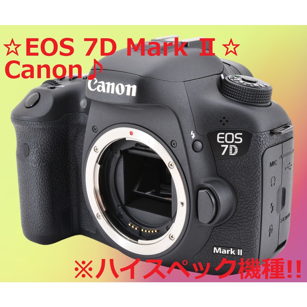 ショット数4238回 Canon キャノン EOS 7D MarkⅡ #6367 - www