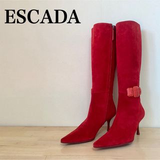 値下げします。未使用　escada エスカーダ　ミドル丈のブーツ