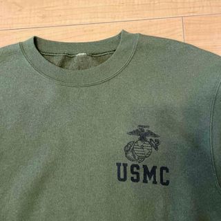 アナトミカ(ANATOMICA)の90s USA製 米軍 アメリカ軍 USMC ミリタリー トレーナー スウェット(スウェット)