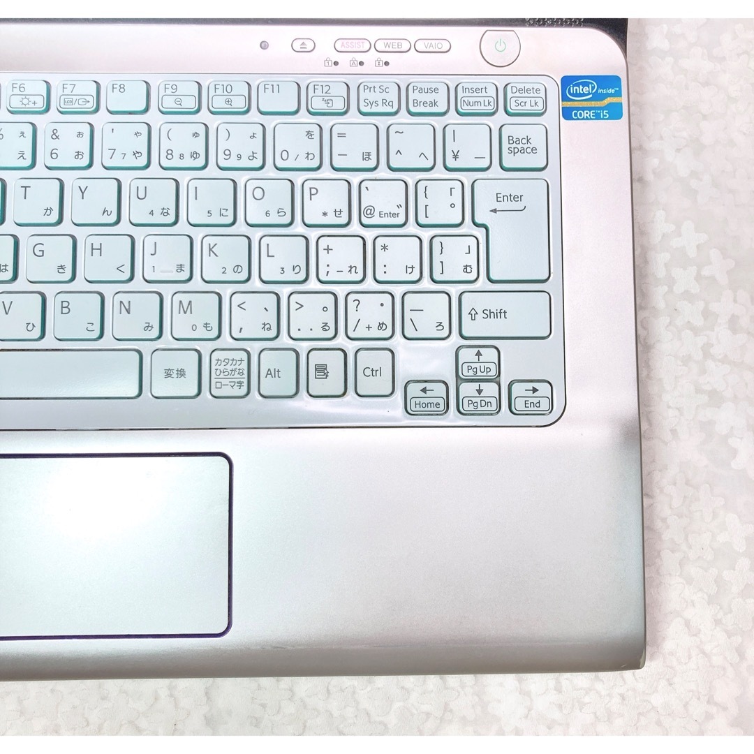 携帯性抜群✨VAIO❣️大容量640GB‼️WEBカメラ✨シルバーノートパソコン✨