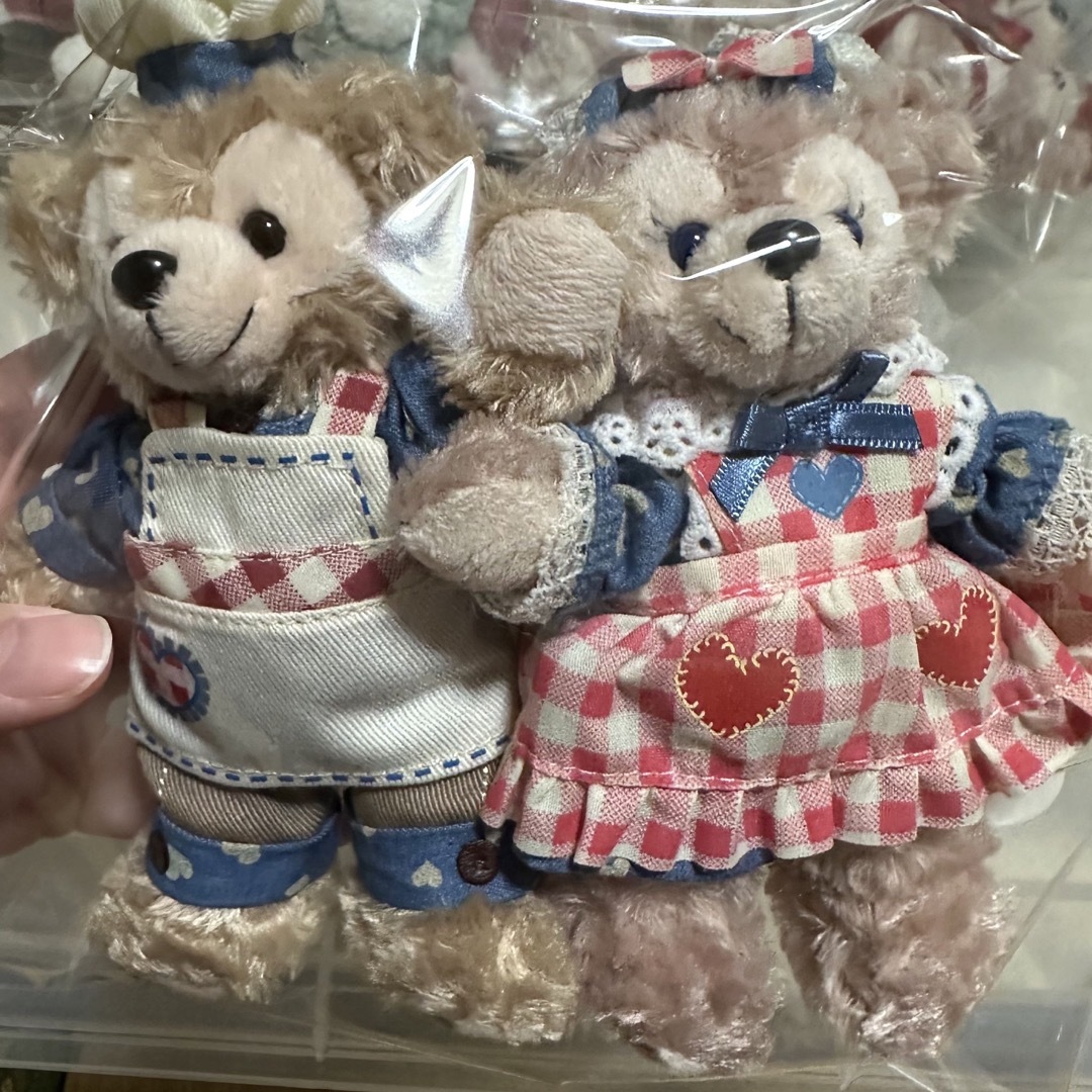 ダッフィー シェリーメイ ぬいぐるみバッジ バレンタイン sweet ダッフィー シェリーメイ ぬいぐるみバッジ バレンタイン sweet